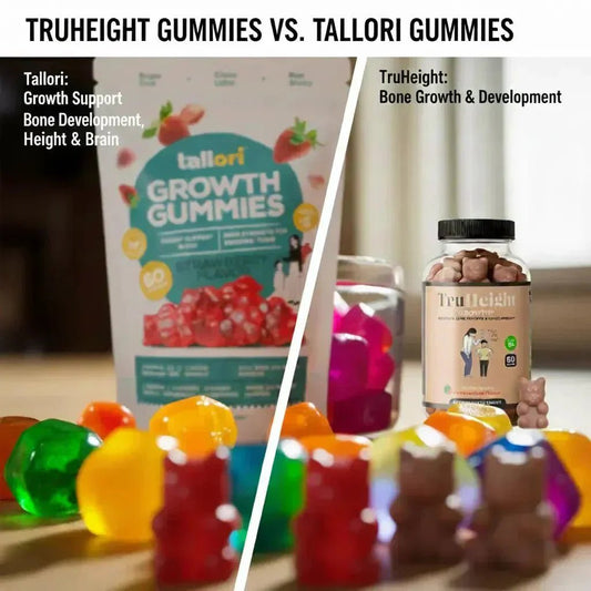 Tallori Sugar Free Gummies vs TruHeight Gummies: Which Is the Best Growth Supplement for Kids? - Tallori