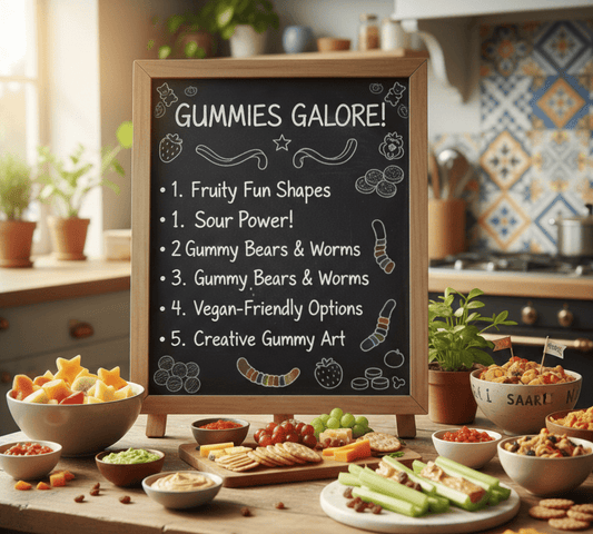 Top 5 Ways to Make Snack Time Enjoyable with Fun Shaped Daily Nutrition Gummies - Tallori